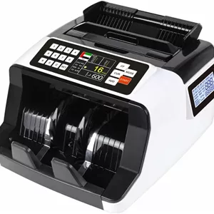 دستگاه شمارشگر پول CRONY Al-7200 با باتری قابل شارژ، شمارشگر ارزش تک اسکناس