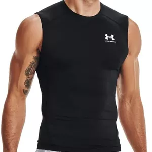 تی شرت آستین حلقه ای فشاری مردانه آندر آرمور Heatgear Armour SL (تک عددی)