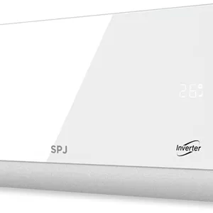 کولر گازی اسپلیت 1.5 تن SPJ، کولر اینورتر 18000 BTU، کویل 100% مس، کمپرسور اینورتر DC T3، مبرد سازگار با محیط زیست، حالت خواب، ایمنی پیشرفته، صرفه جویی در انرژی، سفید، 1 سال گارانتی