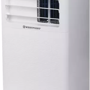 کولر گازی پرتابل وست پوینت 1 تن 12000 BTU - کولر گازی با خنک کننده سریع، رطوبت گیری، ریموت کنترل، تایمر 12 ساعته، پنل نمایشگر دیجیتال، کمپرسور روتاری با راندمان انرژی بالا، مدل WPT-1224LRC سفید