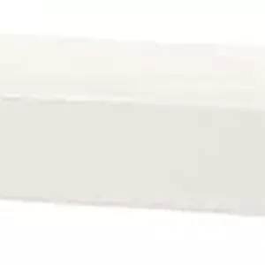 شلف دیواری مدرن چوبی روستیک Horoof Home® - شلف شناور سفید با سیستم براکت مخفی، 108x28x3.5 سانتی متر - راه حل شیک و بادوام برای نگهداری وسایل منزل، RC021