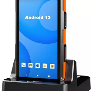 اسکنر بارکد خوان اندروید 13 Vanquisher، کامپیوتر موبایل دستی با صفحه لمسی 5.5 اینچی، اسکنر PDA با موتور اسکن بارکد 1D و 2D Honeywell یکپارچه، WiFi و 4G LTE، برای انبارداری و لجستیک