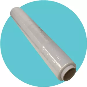 رول استرچ پالت شفاف Triplast، 400 میلی‌متر | هسته استاندارد، ضخامت 17 میکرون، استحکام صنعتی | فیلم استرچ، فیلم چسبنده، پلاستیک بسته‌بندی | بسته‌بندی برای اسباب‌کشی، مصارف صنعتی و انبار
