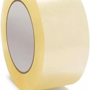 نوار چسب بسته بندی شفاف 2 اینچ در 50 یارد - نوار بسته بندی قوی و سنگین برای مهر و موم کردن جعبه های بسته، جعبه های اسباب کشی، کیسه های پستی بزرگ و لوازم اداری (1 رول)
