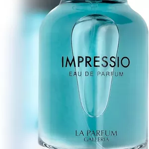 لا پرفیوم گالریا - Impressio | ادو پرفیوم روزانه униsex | رایحه ای تازه و درخشان برای انرژی بخشیدن به روز شما | رایحه ای سبک، مطبوع و با اعتماد به نفس | ماندگاری طولانی | 100 میلی لیتر