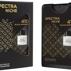 عطر جیبی اسپکترا نیش 410 بلک سافایر EDP унисекс - 18 میلی لیتر