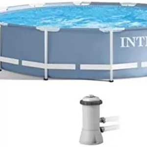 حافظه 28212 آب‌انداز و فیلتر پوپم INTEX Prism Frame Pool (366 x 76 cm)