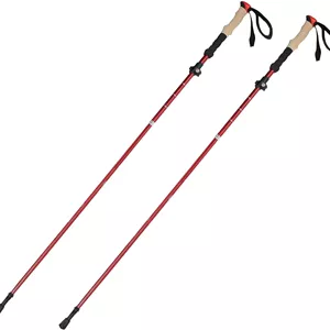 باتوم کوهنوردی ZJCQATrekking Poles، عصای پیاده روی قابل حمل برای پیاده روی، کوهنوردی و صعود