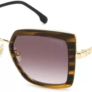 عینک آفتابی زنانه CARRERA مدل CARRERA 3031/S قهوه ای شاخی 53/20/140