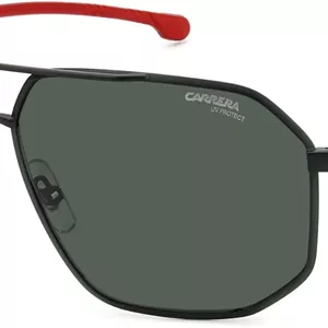 عینک آفتابی مردانه CARRERA DUCATI مدل CARDUC 037/S مشکی مات سایز 61/16/140