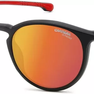 عینک آفتابی مردانه CARRERA DUCATI مدل CARDUC 035/S مشکی مات سایز 50/21/145