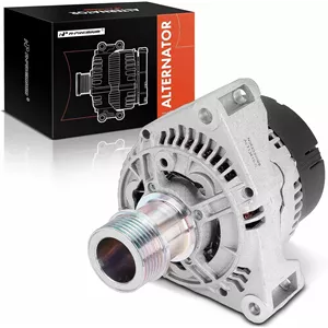 آلترناتور A-Premium سازگار با Saab 9-3 1999-2001 2.0L 2.3L، 9-3 2002-2003 2.0L، 900 1994-1997 2.3L 2.5L، 900 1998 2.0L 2.3L، 12 ولت 90 آمپر پولی 6 شیاره چرخش در جهت عقربه های ساعت، جایگزین# 4221826، 4734018