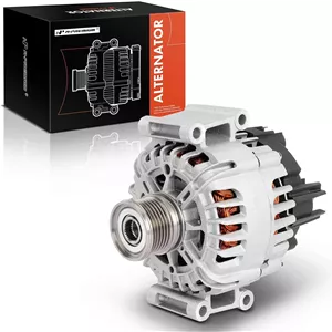 دینام A-Premium سازگار با مرسدس بنز سری W204 مدل C250 2012 موتور 1.8 لیتری، سری W204/W205 مدل C250 2013-2015 موتور 1.8 لیتری، 12 ولت 150 آمپر، پولی کلاچ 6 شیار، چرخش در جهت عقربه های ساعت، جایگزین# FG15T079