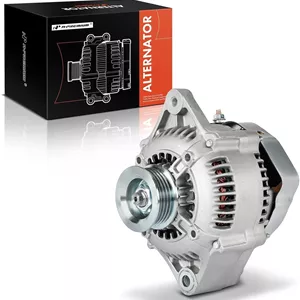 دینام A-Premium سازگار با تویوتا تاکوما 1995-1996 2.4L 2.7L، T100 1994-1996 2.7L، 12 ولت 60 آمپر پولی 5 شیار چرخش در جهت عقربه های ساعت، جایگزین# 101211-0530