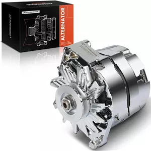 آلترناتور A-Premium سازگار با GM 327 350 396 427 454 1971-1986، 2.2L 2.6L 2.7L 3.0L 3.2L 3.8L 4.1L 4.3L 4.4L 4.8L 4.9L 5.0L 5.3L 5.7L 6.0L 6.2L 6.5L 6.6L 7.0L 7.4L، 110 آمپر 12 ولت تک شیار تسمه V