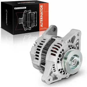 دینام A-Premium سازگار با نیسان D21 مدل 1990 1991 1992 1993 موتور 2.4 لیتری، 12 ولت 60 آمپر پولی تک شیار چرخش در جهت عقربه های ساعت