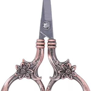 قیچی گل قدیمی قیچی به سبک اروپایی قیچی سوزن دوزی قیچی گلدوزی قیچی های استیل رترو مجموعه کاردستی DIY
