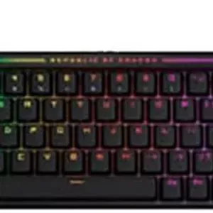 کیبورد گیمینگ آنالوگ ایسوس ROG Falchion Ace HFX با سوئیچ مغناطیسی 65% ROG HFX، پد لمسی ضبط سریع، نرخ نمونه‌برداری 8000 هرتز، محفظه میرایی پنج لایه، کلیدهای ABS، اسپانیایی QWERTY