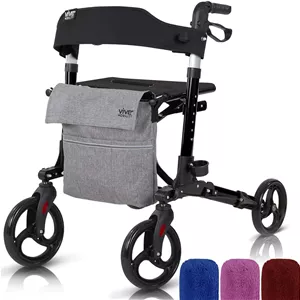 walker VIVE 4 ویل 4 اینچ آلومینیوم سیاه