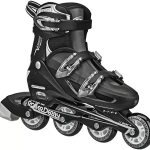 اسکیت های اینلاین Roller Derby Vtech/Cobra با سایزبندی قابل تنظیم برای کودکان، نوجوانان و بزرگسالان