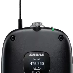 فرستنده بادی‌پک بی‌سیم Shure SLXD1 (گیرنده جداگانه به فروش می‌رسد)