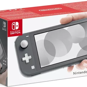 کنسول بازی نینتندو سوییچ لایت با صفحه نمایش 5.5 اینچی LCD، حافظه 32 گیگابایت و قابلیت WiFi - خاکستری