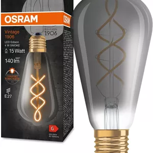 لیگه LED 1800K اسیدوندید 4W E27 مایع سیاه OSRAM Vintage 1906