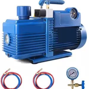 پمپ وکیوم V-I280Sv 750W دو قطبی مبرد، پمپ وکیوم 14.4M3 /h، پمپ وکیوم دو مرحله ای متصل به صفحه نمایش برای پمپ مبردهای جدید