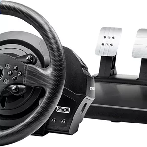 فرمان و پدال مسابقه ای Thrustmaster T300 RS GT - عملکرد بالا با بازخورد نیرو برای PC، PS4 و PS5، PS5 Pro