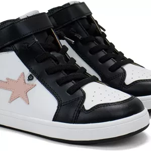 کفش کتانی ساق بلند تیم استار Old Soles Unisex Kids Toddlers