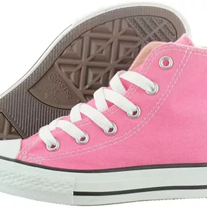 کانورس Chuck Taylor All Star، کفش کتانی ساق کوتاه بچه گانه یونیسکس، Argento، سایز 13.5 UK