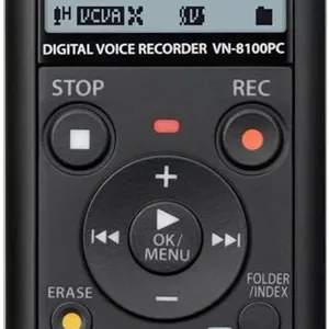 دستگاه ضبط صدای دیجیتال OM SYSTEM Olympus VN-8100 مدل 142600 (نقره ای و مشکی)