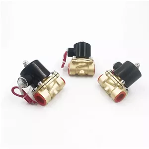 LZFuiop 1 عدد شیر برقی الکترومغناطیسی نرمال بسته 3/4 اینچ 220 ولت AC مدل DN20 N/C 2W200-20 شیر پنوماتیک 12 ولت / 24 ولت DC برای آب، روغن، هوا (: DC12V)(AC220V)