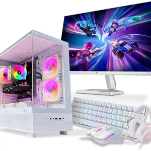 باندل کامپیوتر گیمینگ GAME SEKRET - پردازنده Intel Core i5-12400F | کارت گرافیک RTX 3050 6GB | رم 16GB DDR4 | حافظه SSD NVMe 1TB | خنک کننده بادی | مادربرد H610 | پاور 500W 80  | مانیتور 24 اینچ، کیبورد، ماوسهدفون | WiFi/BT/Win11 Pro