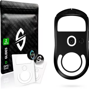 پدهای لغزنده SensoryBoost DPS (ست 2 عددی) برای Logitech G PRO X Superlight - فوق العاده سریع، لبه های گرد، اصطکاک کم، بادوام - پدهای جایگزین ماوس، اسکیت - لوازم جانبی ارتقاء ماوس گیمینگ