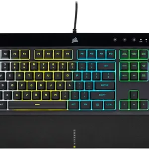 کیبورد گیمینگ کرسیر K55 RGB PRO، مشکی