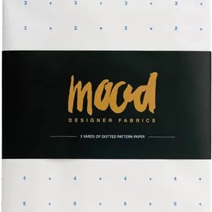 کاغذ الگو خالدار سفید - بسته 3 یاردی برای خیاطی، کاردستی و طراحی از Mood Fabrics، وزن استاندارد عرض 40 اینچ، کاغذ ردیابی خیاطی