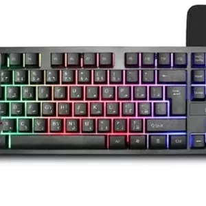 ست گیمینگ 4 در 1 RGB ترندز TR-GC100، مشکی