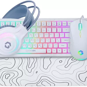 بسته کامل گیمینگ همه کاره GAMEON GO-CYPHERW-XL-W
