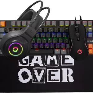 بسته کامل گیمینگ GAMEON VIPER X (کیبورد مکانیکی، هدست، ماوس و ماوس پد) (کیبورد مکانیکی، هدست، ماوس پد)