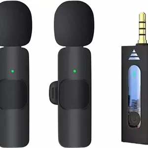 میکروفون یقه ای بی سیم ELTERAZONE برای آیفون، آیپد، گوشی های هوشمند USB C، میکروفون مینی Plug and Play برای یوتیوب، TikTok، پخش زنده، بازی، ضبط آهنگ K، کاهش نویز خودکار (3.5 میلی متر 2)