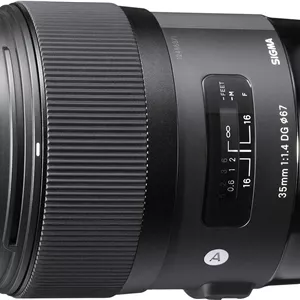 لنز سیگما 35 میلی‌متر f/1.4 DG HSM Art برای دوربین‌های سیگما SD/DP با مانت سیگما SA