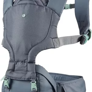 آغوشی نوزاد و کودک اینفانتینو مدل Hip Rider Plus 5-in-1 با ظرفیت 5.5 تا 20.4 کیلوگرم - خاکستری