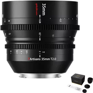 لنز سینمایی 35mm T2.0 هفت آرتیسانز برای دوربین های L-Mount، لنز دوربین فول فریم با دیافراگم باز برای سیگما FP، پاناسونیک S1 S1H S5 و لایکا SL SL2