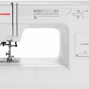 چرخ خیاطی Janome HD3000 به همراه کیف بنفش، ماسوره های Janome و سوزن