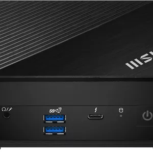 MSI Cubi 5 12M Intel Core i5 1235U Barebone، NUC، SFF، مینی کامپیوتر، HTPC، (بدون رم، بدون حافظه ذخیره سازی، بدون سیستم عامل)، گرافیک IRIS XE / Thunderbolt 4 / Type C / HDMI / DisplayPort / Dual LAN / WiFi 6E / BT 5.3 / VESA