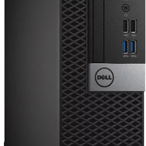کامپیوتر رومیزی Dell KKD12 OptiPlex 5000 5050 - پردازنده Intel Core i5 (نسل هفتم) i5-7500 3.40 گیگاهرتز - 8 گیگابایت DDR4 SDRAM - 256 گیگابایت SSD - ویندوز 10 پرو 64 بیتی