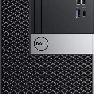 DELL OptiPlex 7070 Intel Core i5 نسل نهم i5-9500 8 گیگابایت DDR4-SDRAM 256 گیگابایت SSD مشکی مینی تاور PC