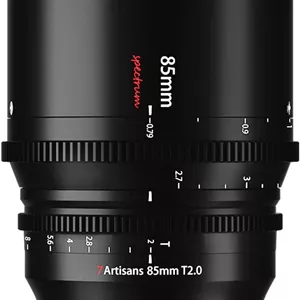 لنز سینمایی 7artisans 85mm T2.0 برای دوربین های Sony E-Mount، لنزهای دوربین بدون آینه با دیافراگم بزرگ فول فریم