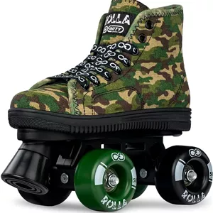 اسکیت های رولر Crazy Skates Rolla برای پسران و دختران - اسکیت های چهار چرخ بچه گانه به سبک کتانی